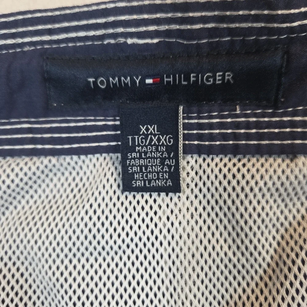 Tommy Hilfiger Swim Trunks - Mens XXL-42 Blue Navy 6 Inch Classic Color NWT